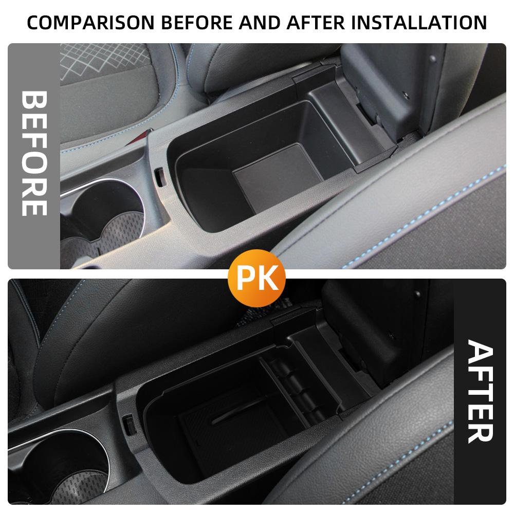 For Peugeot 308 2016 2017 2018 2019 Armrest Storage Box Tray Center Console Holder Stowing Plate Organzier Interior Accessories