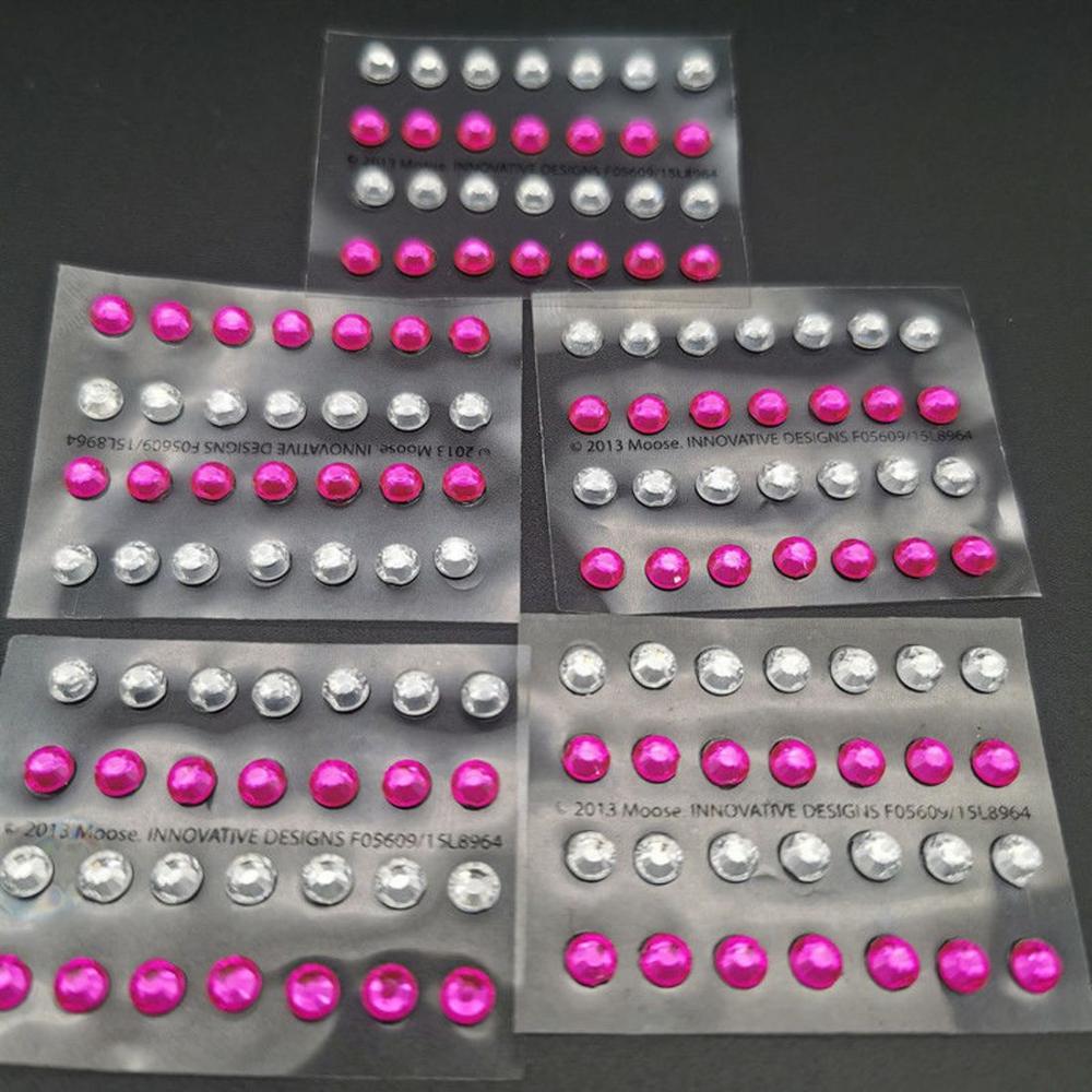Pearls Festival Makeup Decoration Face Body Colored  Rhinestone Stickers Jewelry Stickers