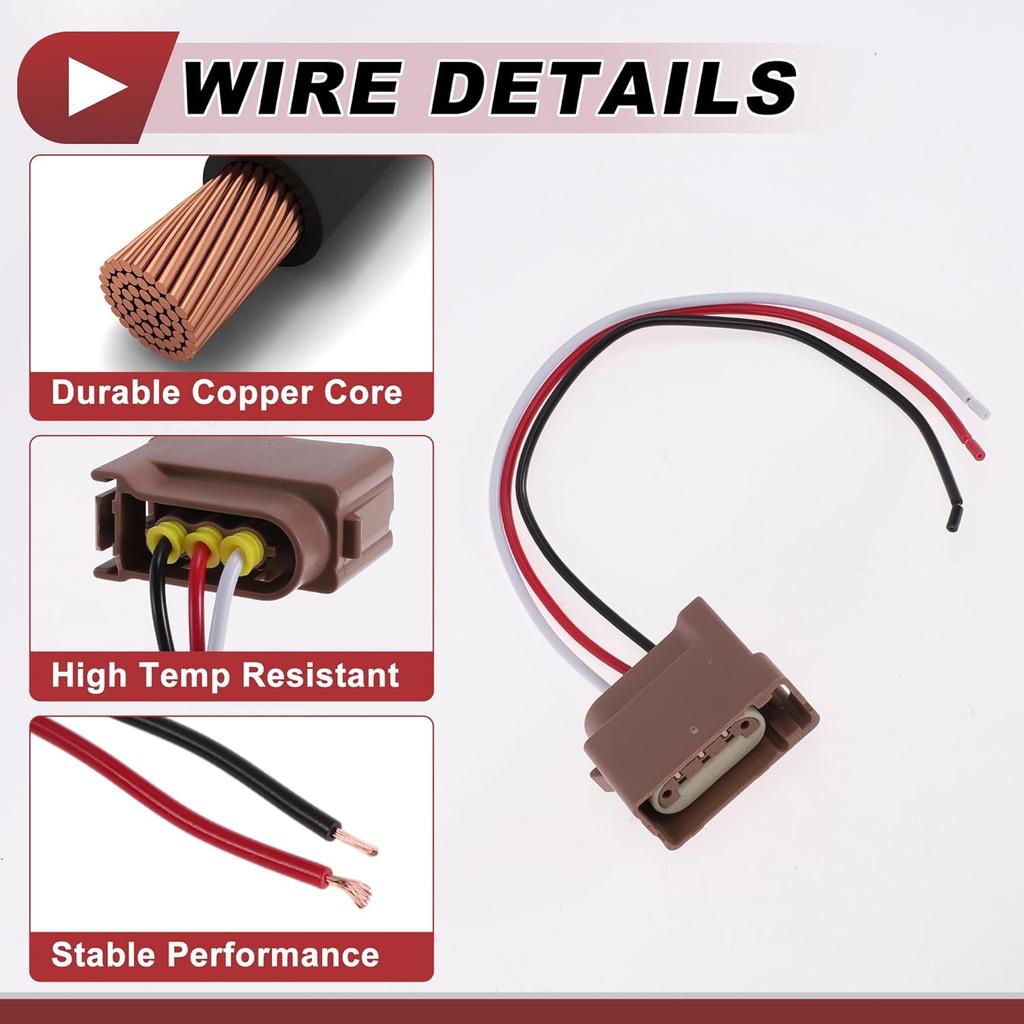 1 Set Tail Light Socket Wiring for Polaris RZR 900 XP 2011-2014 No.4011101 Lamp Bulb Pigtail Connector Harness