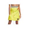 Breathable Casual Button Skirt Women Skirts Yellow AR2945-731