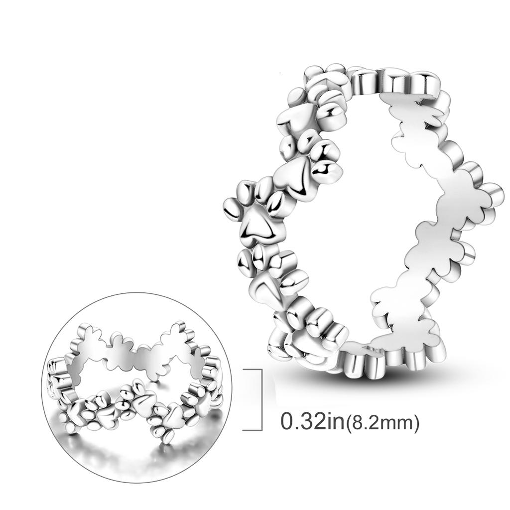 Copper Plated Mystic Star Shape Ring Infinite Love Authentic Design Zircon CZ Wedding Rings Jewellery Women Gift