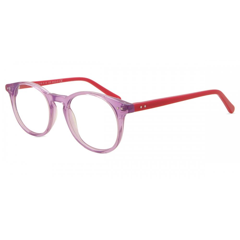 Full Rim Oval Transparent Purple Smartbuy Kids Nate Jsk 355 013 Fashion Kids Eyeglasses