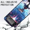 Anime Sword Art Online SAO Phone Case for Samsung Galaxy Z Flip7 Flip6 5G Flip4 Flip5 Flip3 Black Hard Cover Z Flip 7 6 5 4 3 Co