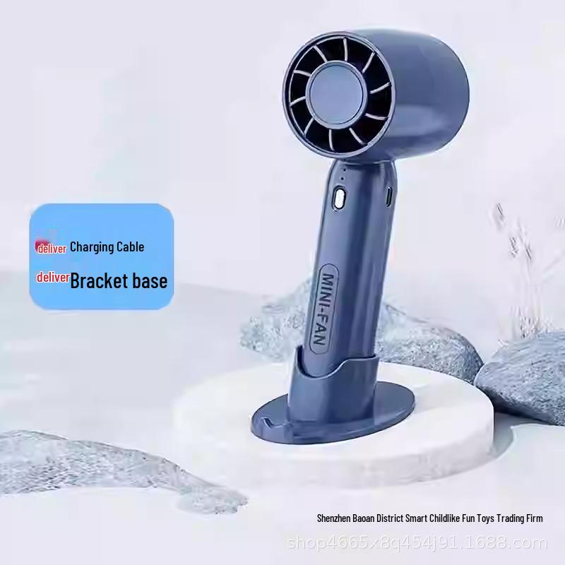 Southeast Asia T10 Portable Leafless USB Mini Desktop & Handheld Fan Three-Speed Strong Wind