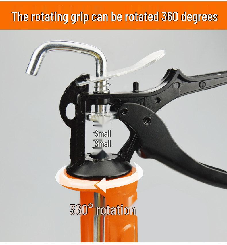 Osbon Silicon & Epoxy Rebar Adhesive Gun, 300ml Glass Glue Hand-Operated Injector, 360ml Hydraulic Glue Gun.