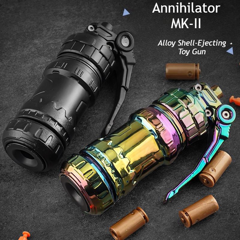 Novinka Slitina Mini Katapult Granát Vystřelující Hračka Uvolnění Stresu Fidget Hračka Přenosná Zábava Prstová Hračka Dárek pro Děti