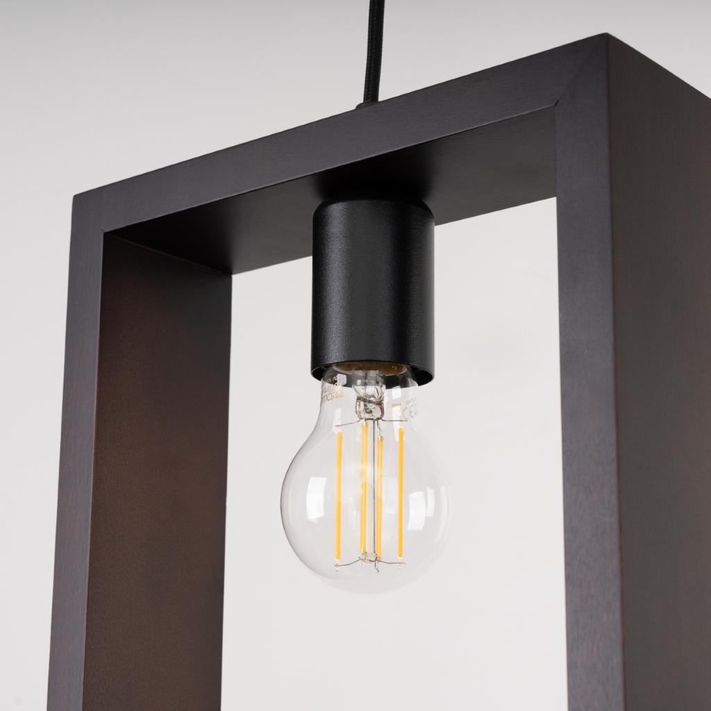 Aries wenge hanging lamp
