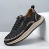 Luxury fashion Men's Sneakers Versatile non slip trendy shoes Outdoor wear-resistant hiking shoes Middle elderly walking shoe