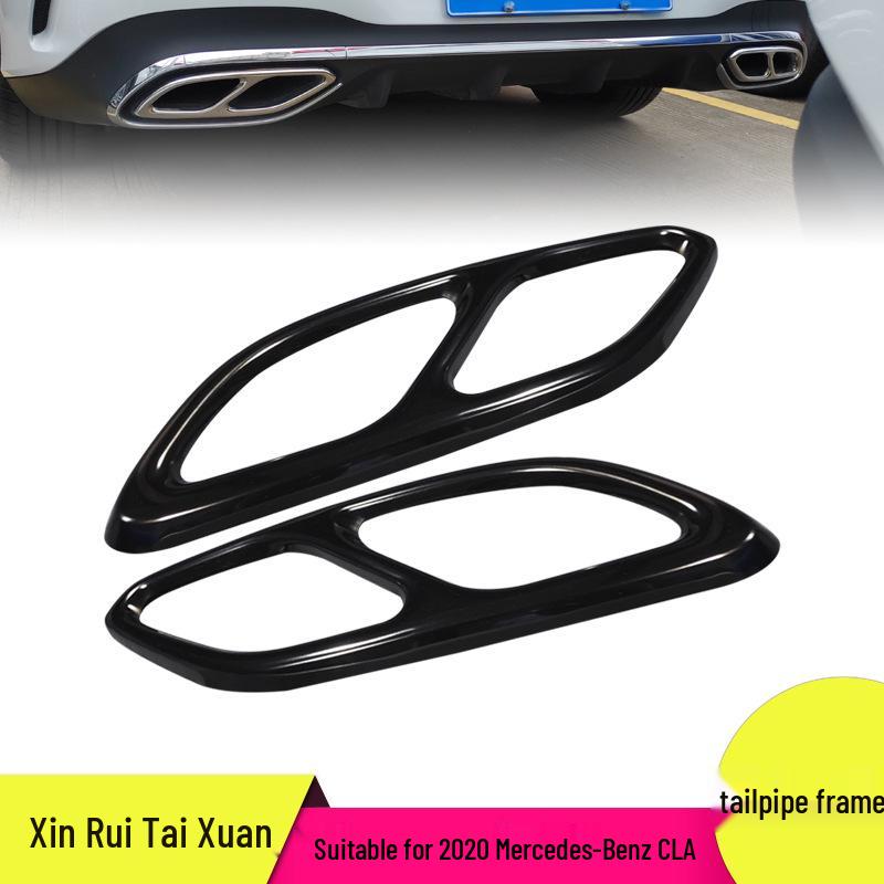 

Черные насадки на выхлопную систему из нержавеющей стали для Mercedes-Benz CLA (20 Моделей) 0