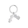 Personalized Keychain Custom Boy Girl Key Chain Family Mother Kid Child Gift For Woman Men Couple Stainless Steel Jewelry