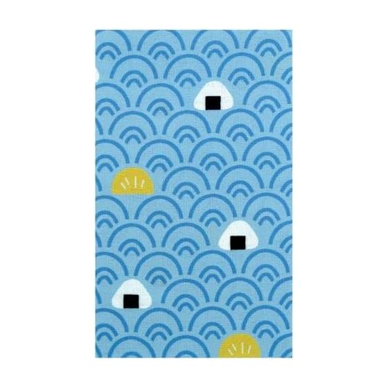 Hamamonyo Tenugui Musubi Kaiha 100% Cotton Approx. 34cm x 90cm Dyed Cut-off Edge
