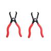2pcs Anti-slip 30 Degree Pliers PVC V-shaped Remover Pliers Upholstery Remover Clamp  Household