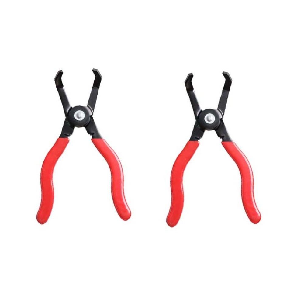 2pcs Anti-slip 30 Degree Pliers PVC V-shaped Remover Pliers Upholstery Remover Clamp Household