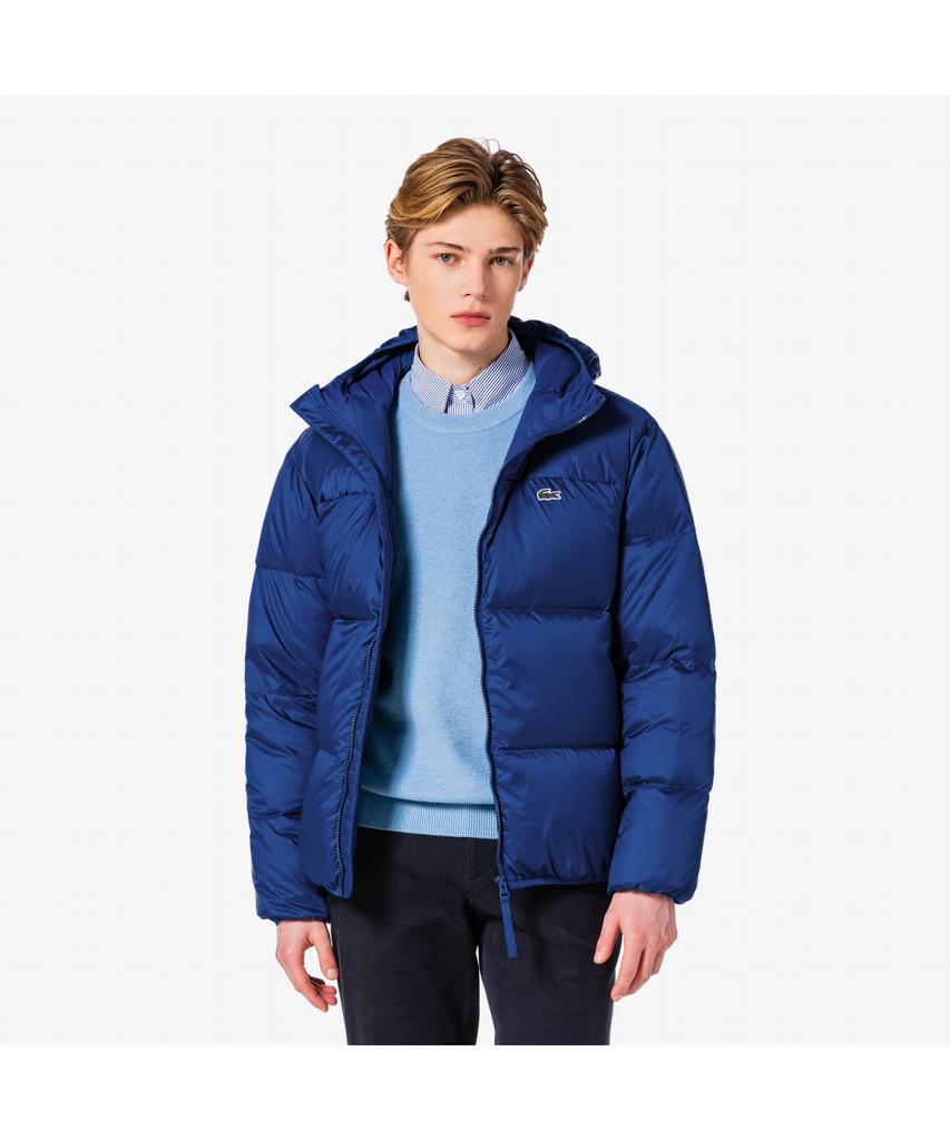 Lacoste Men'S Hooded Duck Down Puffer Bh7841-55N C4X