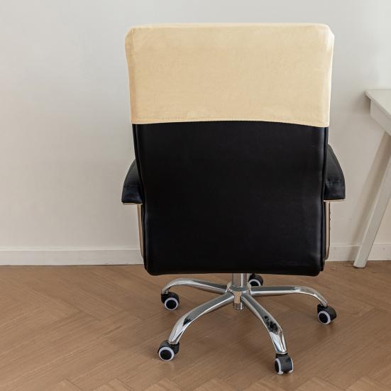 Potah opěradla kancelářské židle Elastický chránič opěradla Prachotěsný potah opěrky hlavy Chrání před skvrnami a opotřebením pro herní židli kancelářskou židli