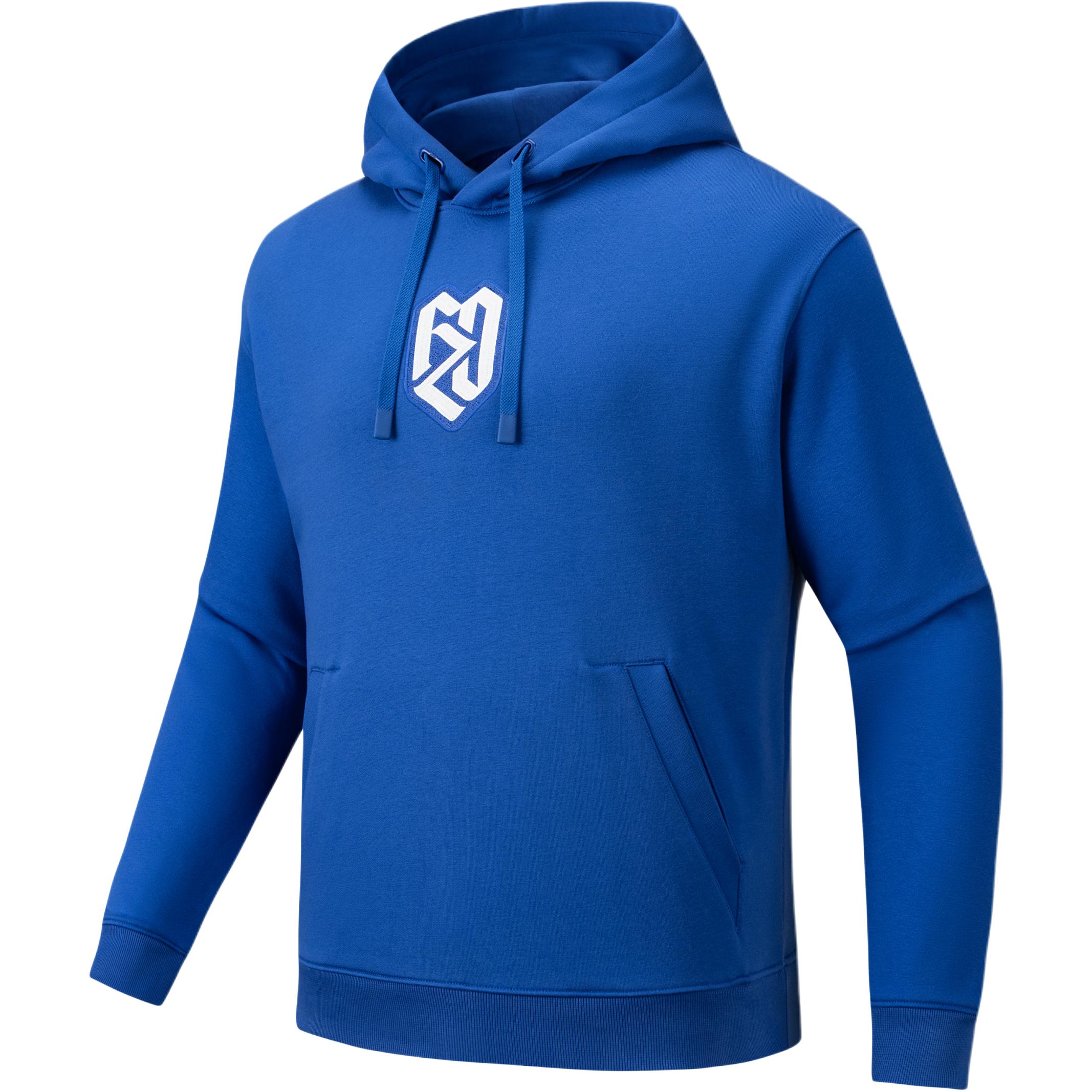 

Anta Fan Zhendong Series Logo Hoodie Unisex hoodies Muto-Blue 172628705R-2 2XL