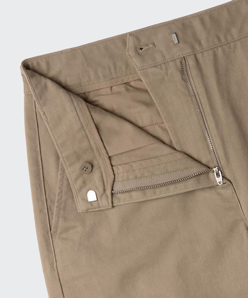 MUSINSA STANDARD WOMAN Curved Chino Pants [Beige]