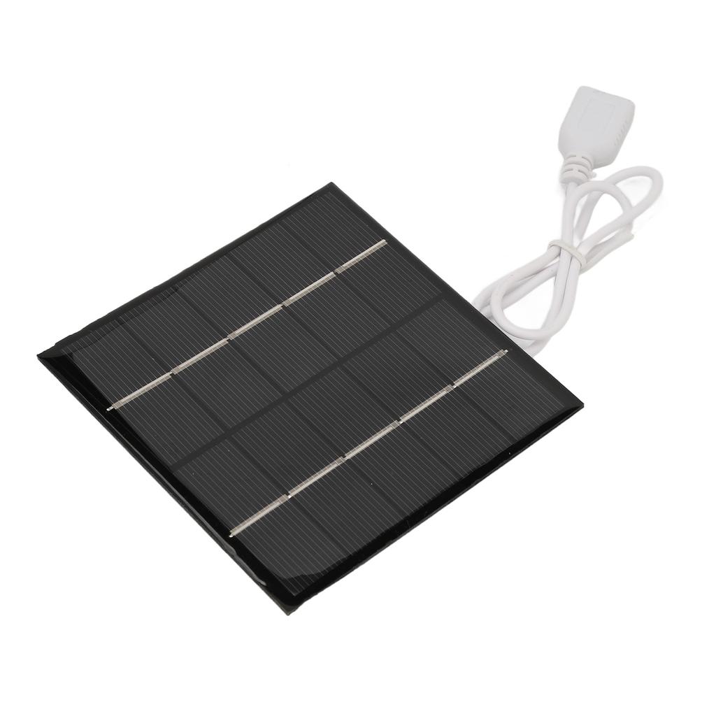 1.2W 5V Mini USB Solar Panel Portable Lightweight Polycrystalline Silicon Small Solar Panel for