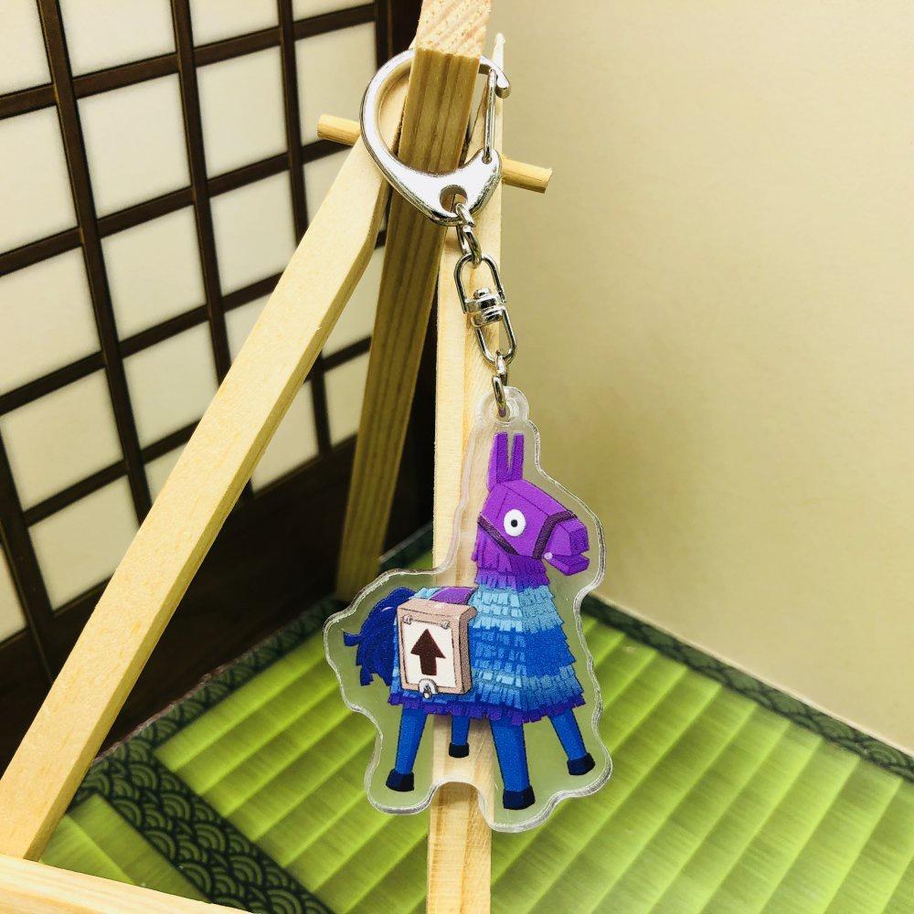 Acrylic Fortnite Keychain Epic Game Keyrings Gift For Player Women Fashion Men