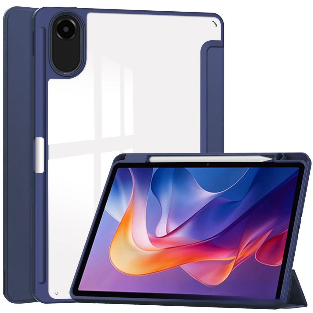 Tablet Case For Xiaomi Redmi Pad 2 Case 11inch Tri-Fold Acrylic Pen Slot