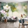 3d Stereo Lotus Pond Wallpaper Living Room Tv Sofa Study Background Wall Mural Home Decor