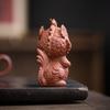 Ceramic Zodiac Dragon Mascot Decorative Figurines Chinese Mysterious Animals Cute Home Room Office Tea Table Decorative Statue