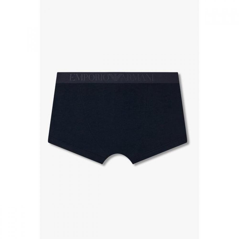Emporio Armani Men Glossy Logo Banded Cotton Drawers 0815312072 