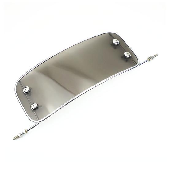 Motorcycle Deflector, Adjustable Bracket High-Definition Windshield, Transparent Wind Protection Board Universal for Electric Bike Scooter