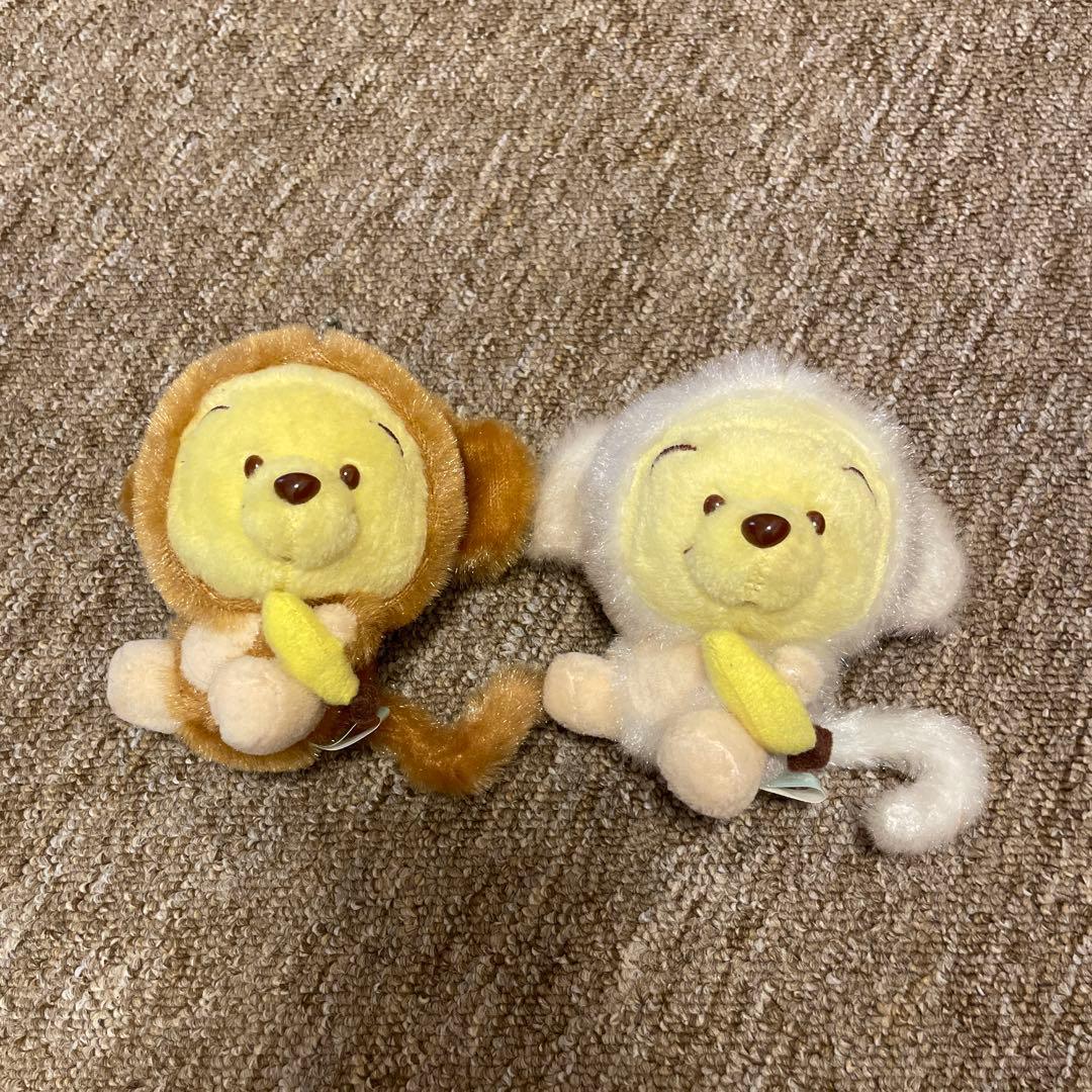 Winnie the Pooh stuffed mascot 2 types