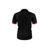 Men's Color Block Shirt Collar Short Sleeve T-shirts, Summer Casual Tops