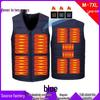 Smart Heating Vest - Thickened V-neck Jacket with Three-level Temperature Control for Men & Women, Ideal for Autumn/Winter
