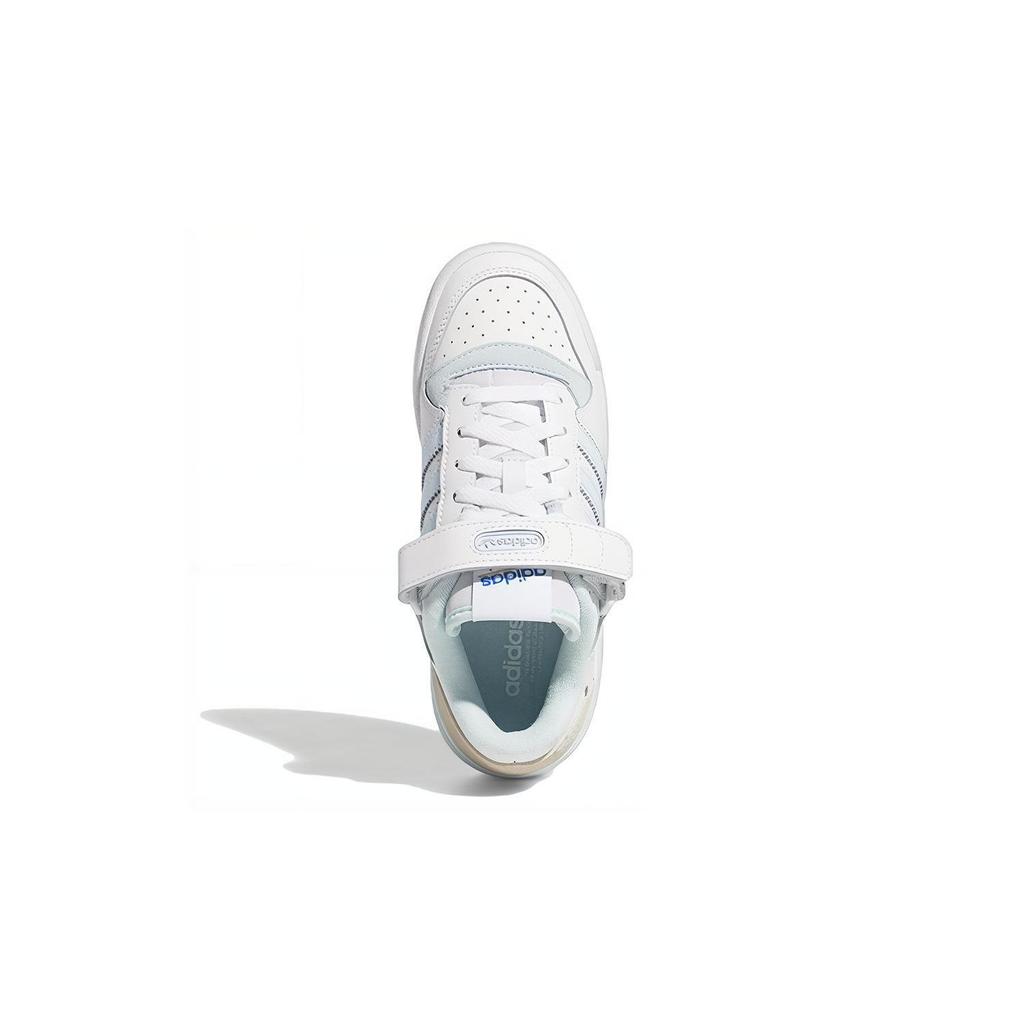 adidas Forum Low Big Kid White Almost Blue Kids Sneakers Cloud-White Chalk-White GY7058
