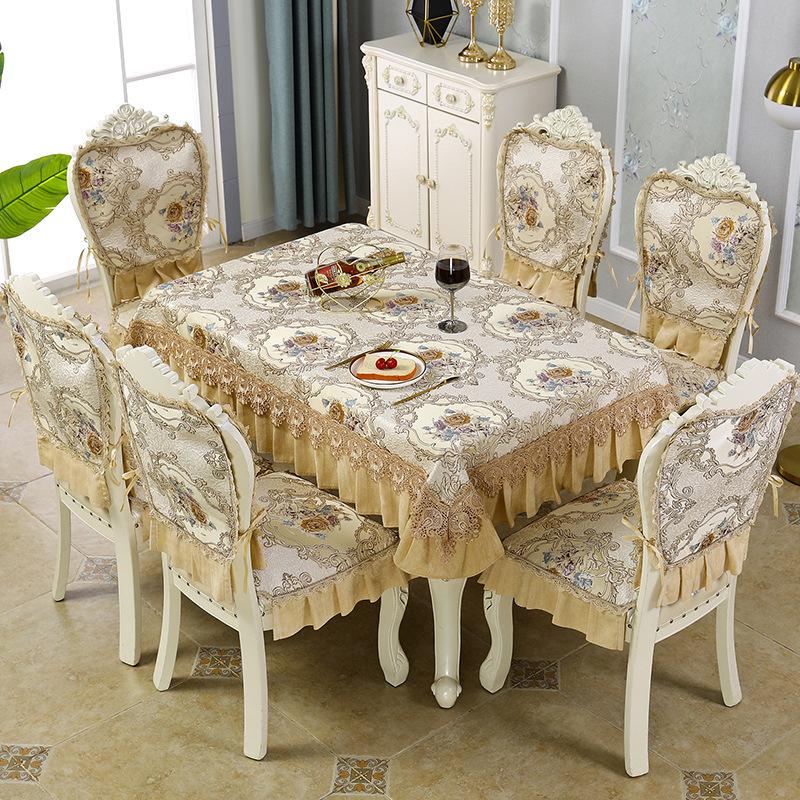 

Dining Table Universal Fabric Chair Cushion Chair Back Towel Tablecloth Tv Cabinet Coffee Table Cover Towel Tablecloth Chair Cushion Backrest Cover 48*51