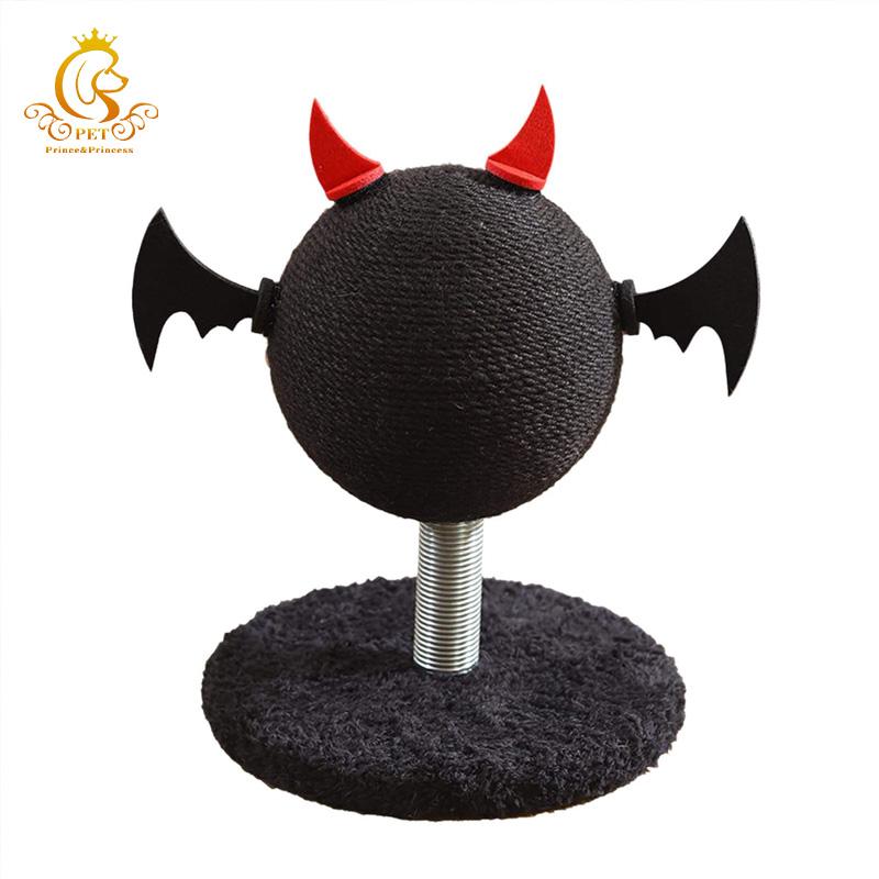 EUR PET Large Luxury Durable Sisal Cat Tree with Climbing Rack Scratching Board Ball (Black,M) чёрный