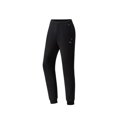 Training Long Pants Spring 2026 Knitted Sports Pants Women Bottoms Basic-Black 162617312S-2