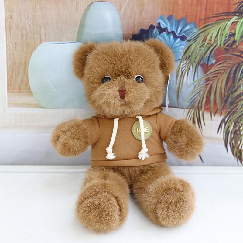 Creative Cute Bear Dressing Teddy Bear Doll Plush Toy Grab Machine Children's Birthday Gift Cute