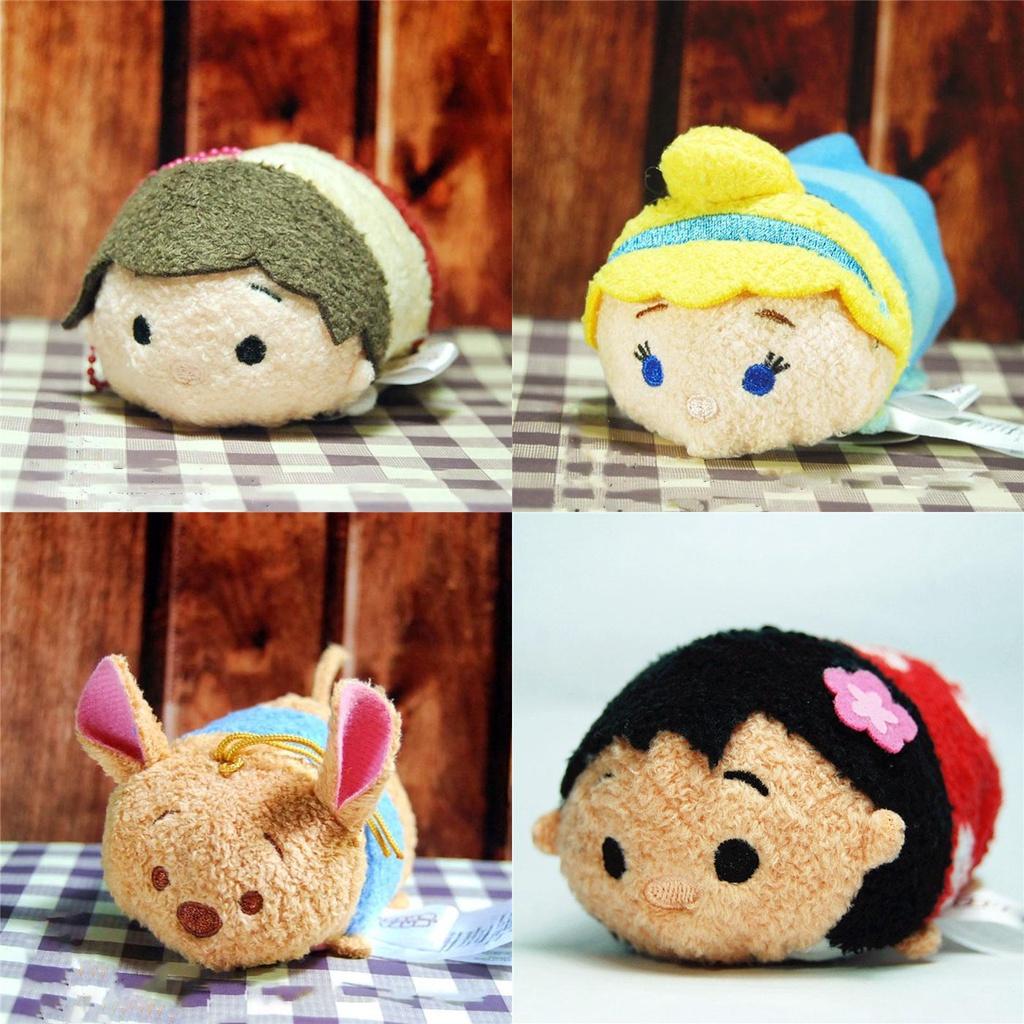 New Plush Doll Mini Toy Tsum Tsum Winnie The Pooh Toy Story Little Mermaid Adorable Design