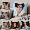 Fashion FAN Gifts Modern Elegant YYu Shi Yosh Cushion Cover Linen Pillow Case Soft Breathable Protective Couch Room Decoration