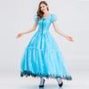 Halloween Costumes Stage Costumes Bright Eyes, Cute Alice Dream Wonderland Princess Costumes Fairy Tales, Princess Dresses