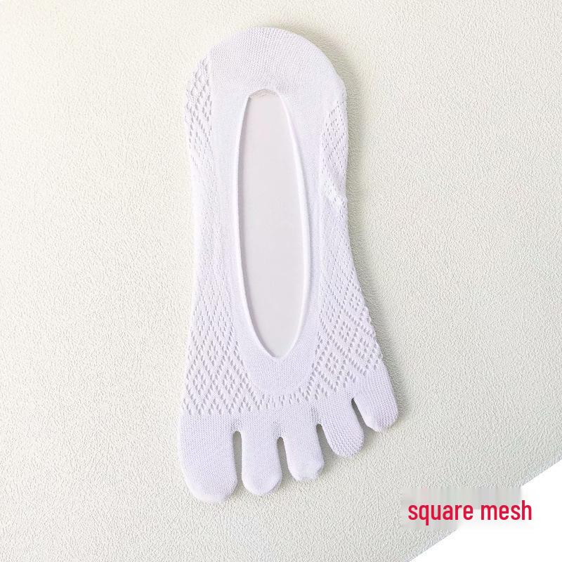 

Women s Ultra-Thin Breathable Five-Toe Mesh Socks - Non-Slip, Sweat-Absorbent Summer Stockings One Size 34-39 Women