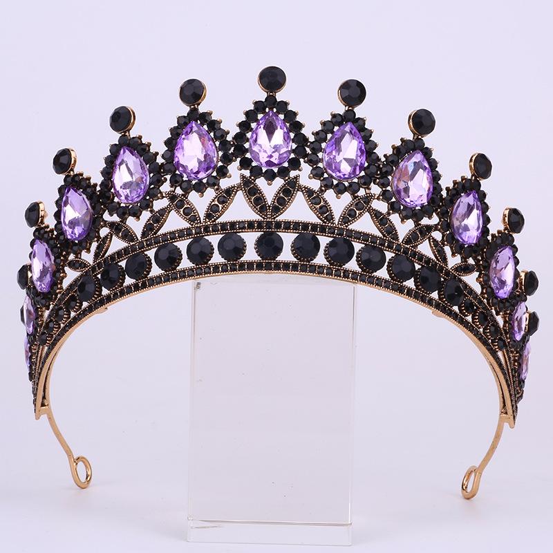Bridal Crown Wedding Birthday Party Tiara Princess Adult Hair Accessories Alloy Rhinestone Crown