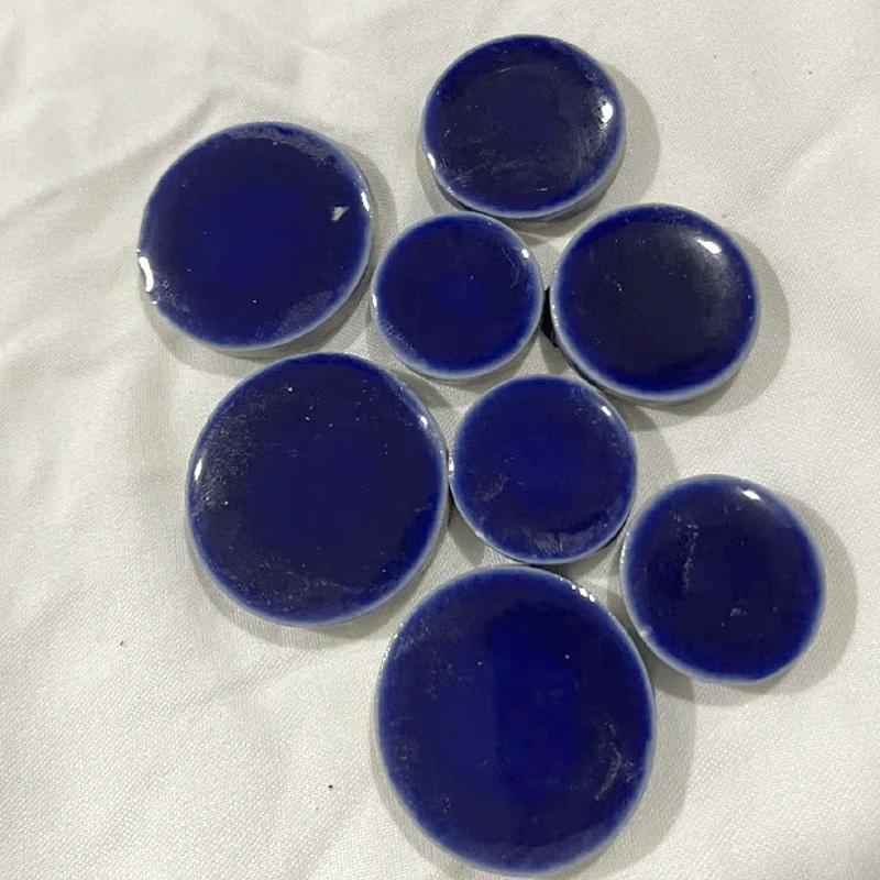 100g DIY Ceramic Mosaic Tiles Glass Mirror Handmade Ornaments Tiles Wall Crafts Colorful Crystal for Decorative Materials