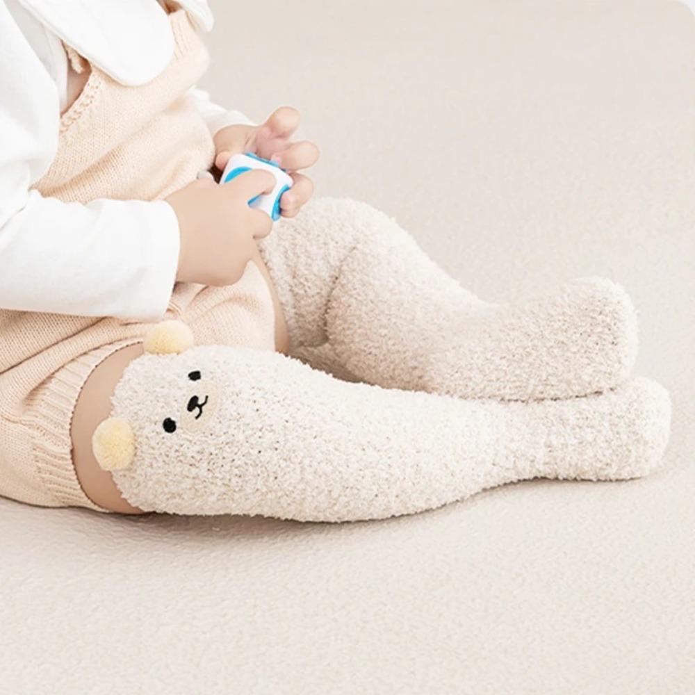 Coral Velvet Infants Stocking Thickened Plush Socks High Quality Baby Socks  for  0-5year Kids