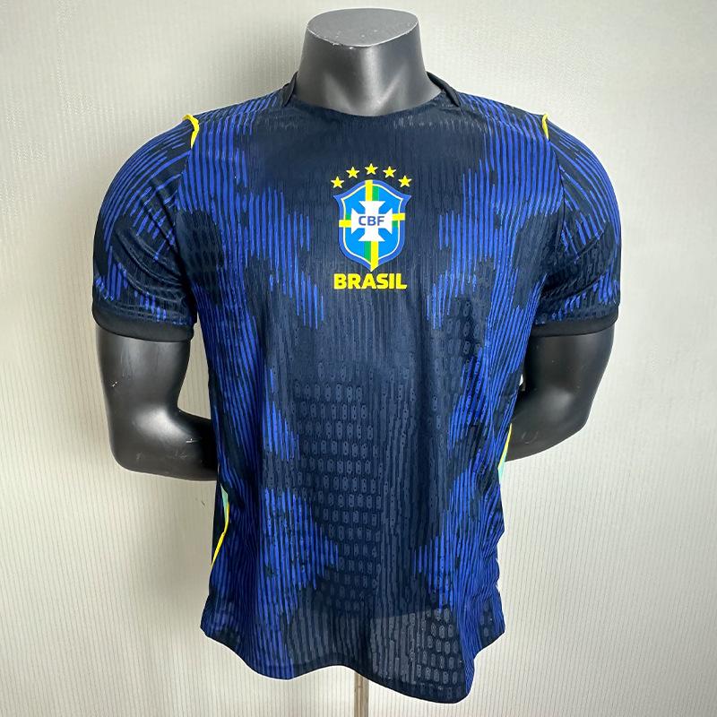2026 Brazil Away Player Edition World Cup Jersey M синий
