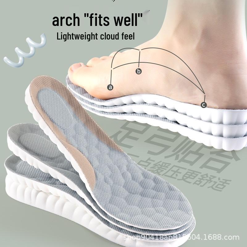 ComfortMax Shock Absorbing Insoles: Super Soft, Anti-Fatigue, Anti-Odor, Non-Slip for All-Day Comfort.