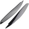 Sopraccigli Neri in Plastica Per BMW Serie 1 E87 E88 E81 E82 Palpebre Sopraccigli 2008-13