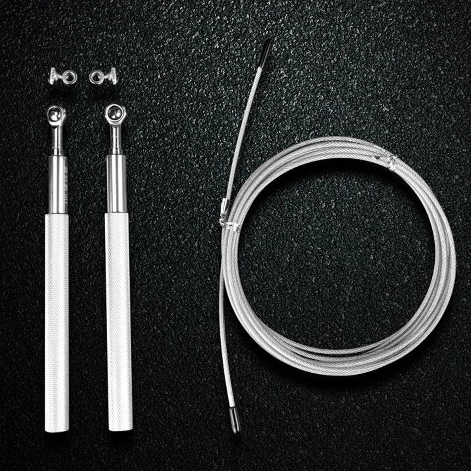 Adjustable Speed Jump Rope Steel Wire Bearing For Crossfit Gym Workout Fitness Training Tool For Men Women Kids Multiple Colors