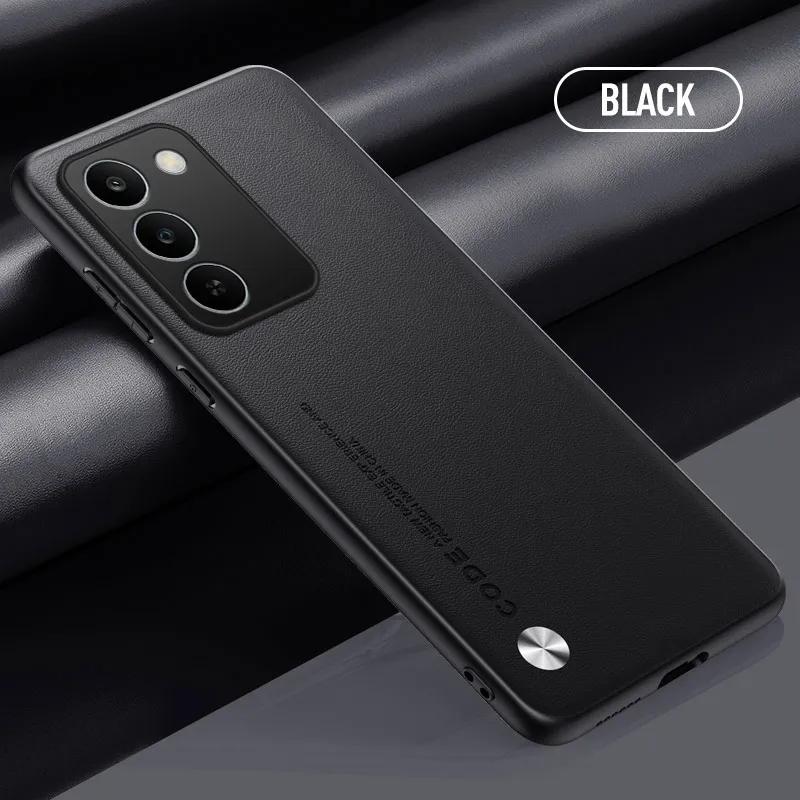 Luxury PU Leather Phone Case For Realme C83 Back Cover Shockproof Full Protection Phone Case For Realme C83 Realme C83 чёрный