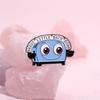 Stylish And Fun Cartoon Duck Brooch Crafted From Alloy For Summer Fashion 2024