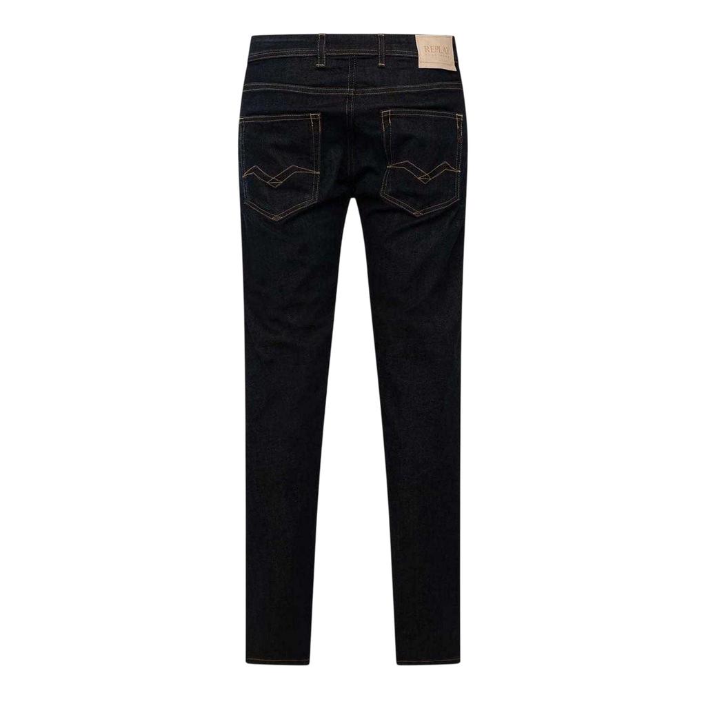Replay Mens Grover Cotton Straight Jeans